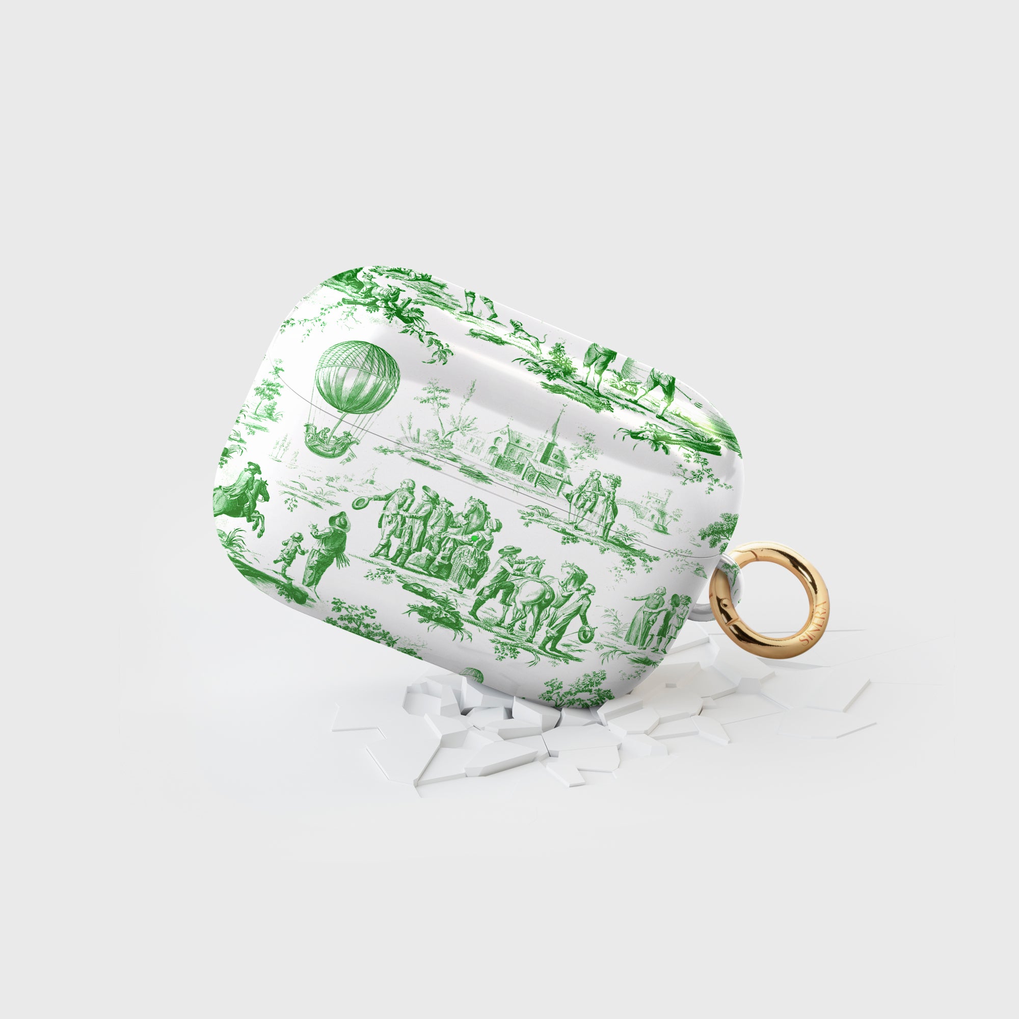 Teagan Francia Toile de Jouy AirPods Tok