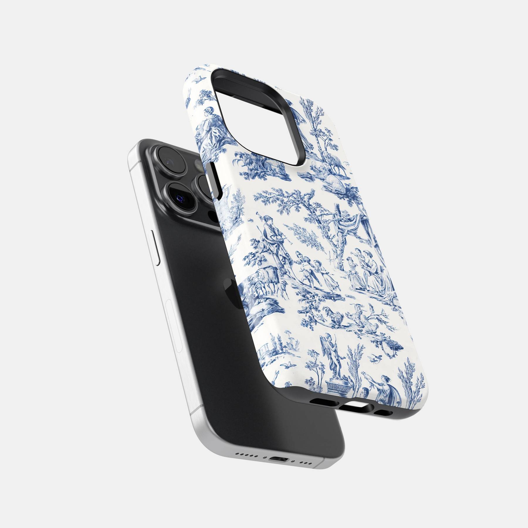 Amelia French Toile de Jouy Phone Case Phone Case